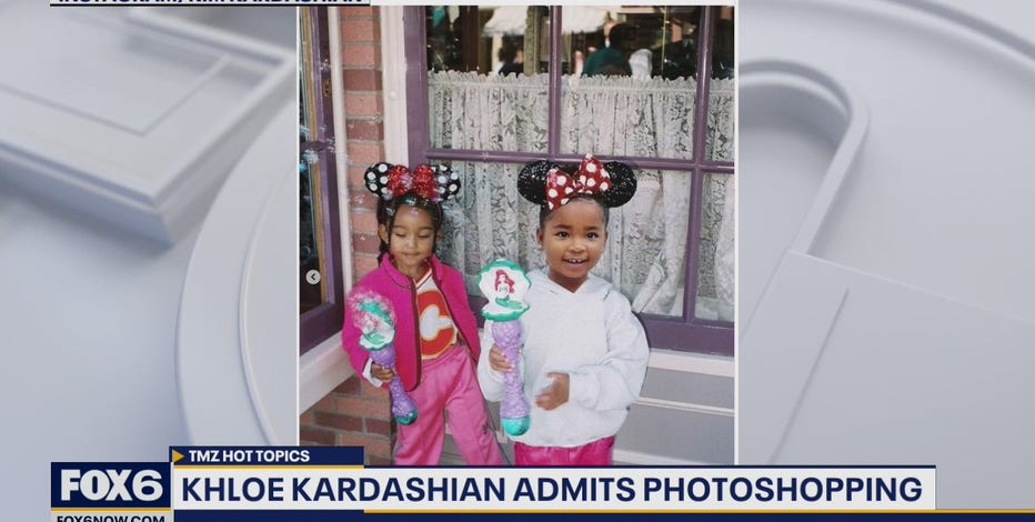 Khloe Kardashian admits to Photoshopping Disney pics