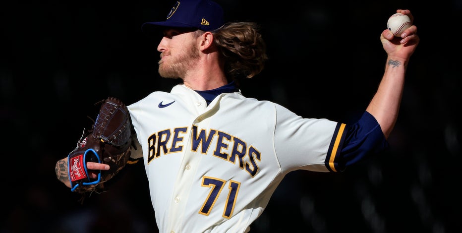 Brewers beat Cardinals 6-5, Hader's 100th save