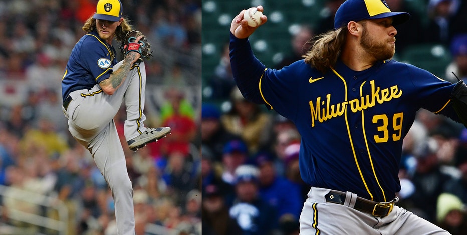 Milwaukee Brewers pitchers Burnes, Hader to be honored Friday