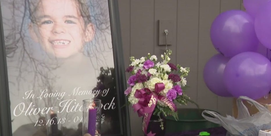 Oliver Hitchcock vigil honors Sheboygan Falls boy killed, mom accused