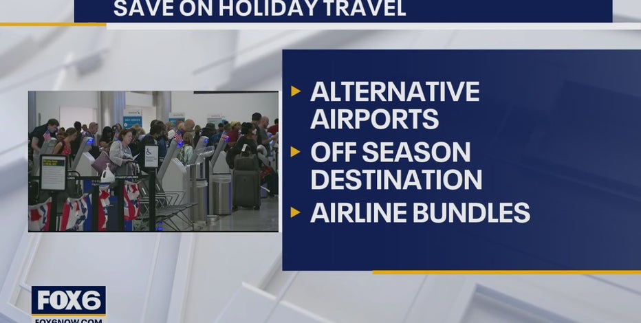 Book your holiday travel; tips to save money