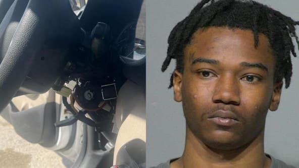Milwaukee hotel parking garage car theft, man charged