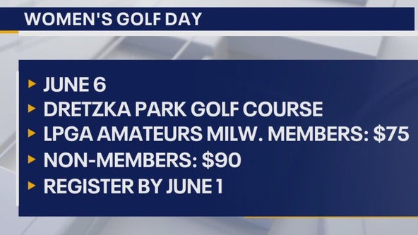 Women's Golf Day in Milwaukee on June 6