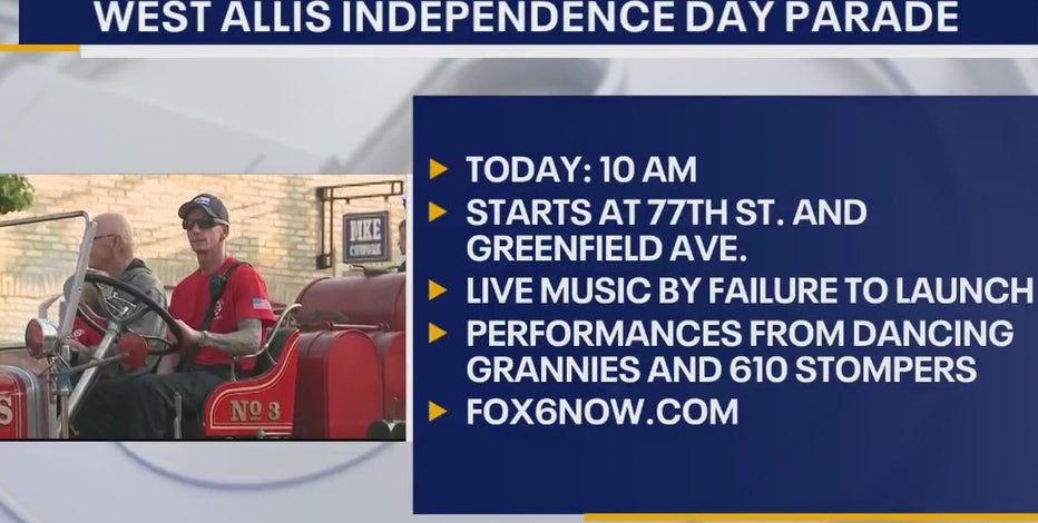 West Allis Independence Day festivities: Parade and fireworks
