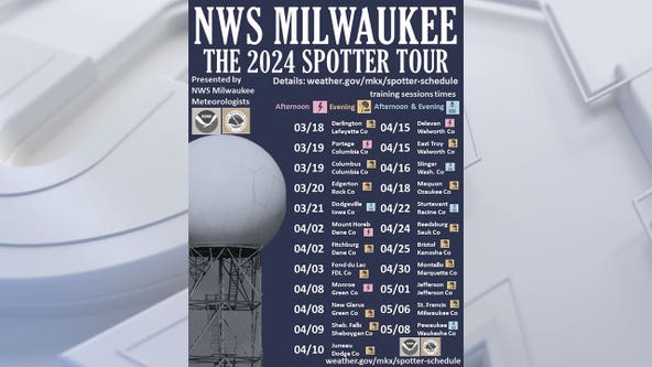 2024 Milwaukee storm spotter training; register for in-person training