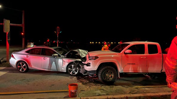 Racine County wrong-way crash; hit vehicle head-on, arrested for OWI