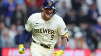 Brewers beat Yankees 7-6 in 11 innings; Ortiz homers, drives in 4 runs