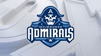 Admirals lose to Stars in game 1 of division semifinals, 6-3