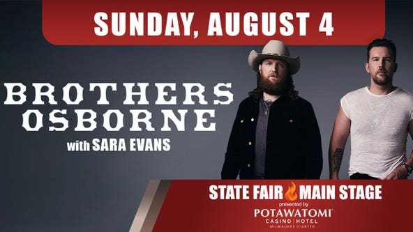 2024 Wisconsin State Fair: Brothers Osborne take Main Stage Aug. 4