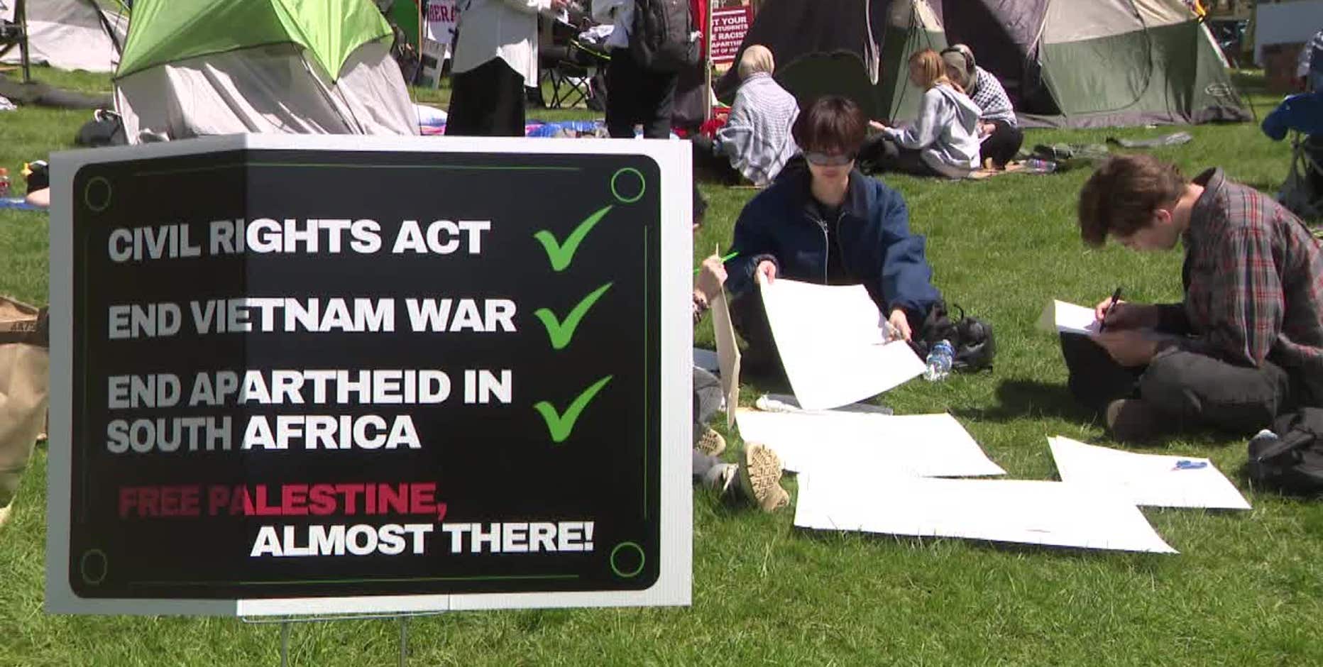 UW-Milwaukee Gaza protests; civil rights attorney weighs in