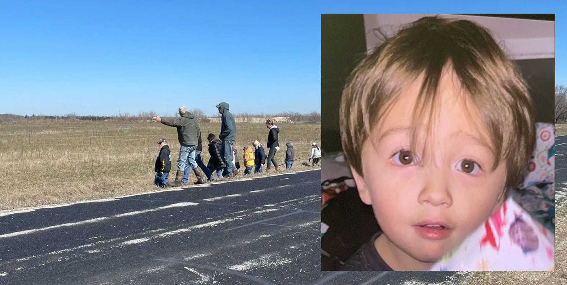 Elijah Vue: Two Rivers boy missing, volunteers search Avery salvage yard