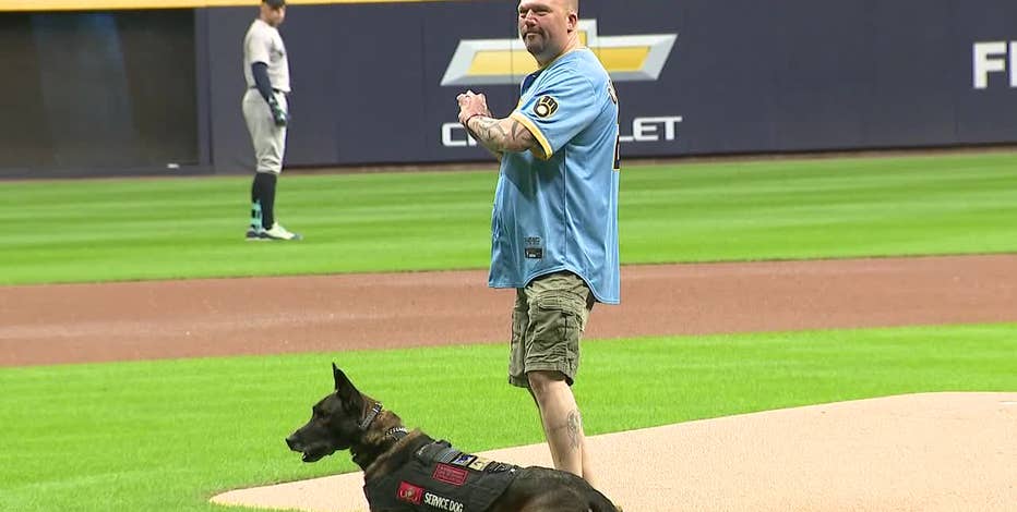 Brewers honor Walworth County deputy who nearly died in line of duty
