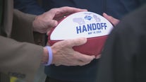 2025 NFL Draft in Green Bay, ceremonial handoff in Milwaukee