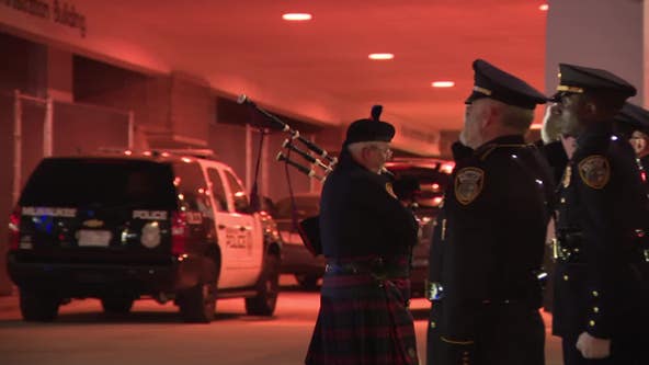 Fallen officers honored; Midnight Piper tradition in Milwaukee