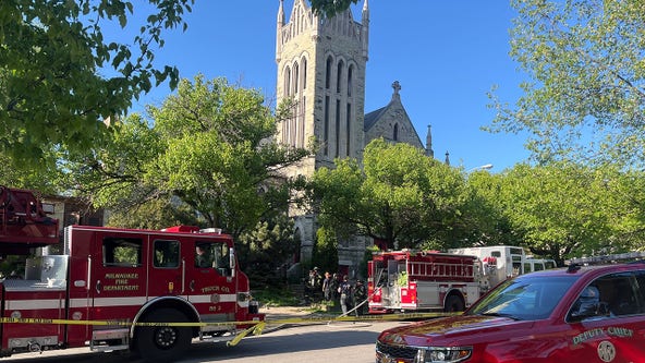 Milwaukee church fire near Juneau and Cass, cause under investigation