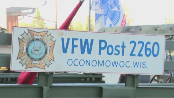 VFW Day of Service 'Fill the Humvee' food drive in Oconomowoc