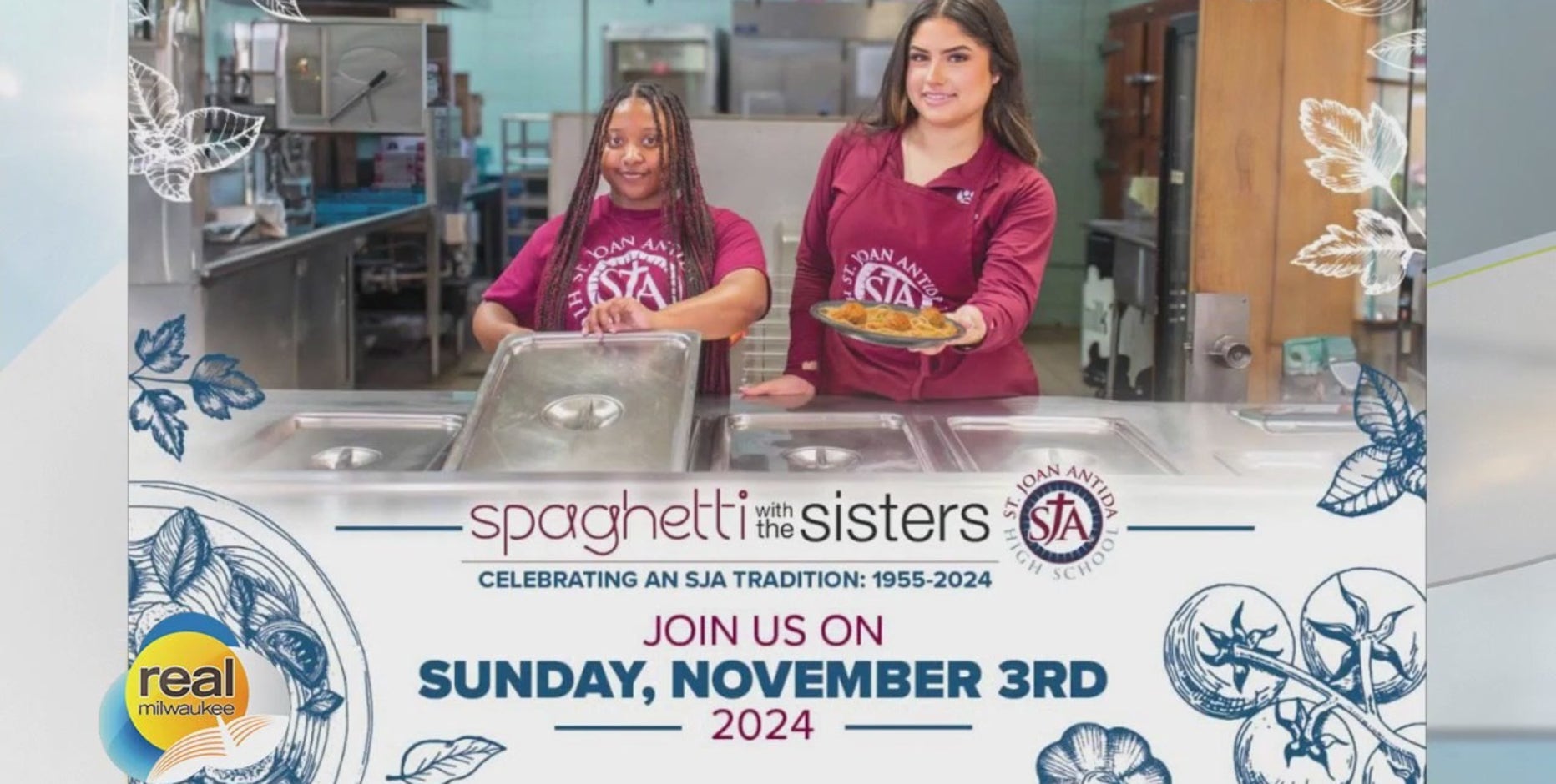 Spaghetti with the Sisters; St. Joan Antida High School fundraiser