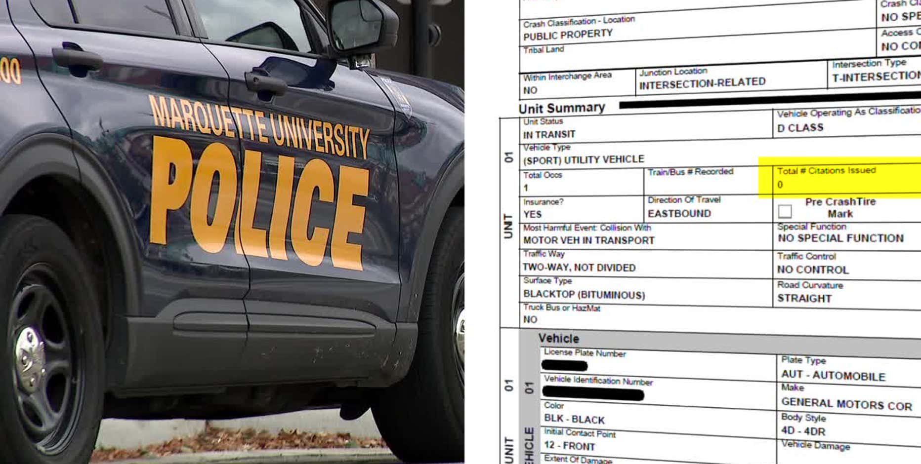 Crash involving off-duty Marquette officer; police chief admits 'missteps'