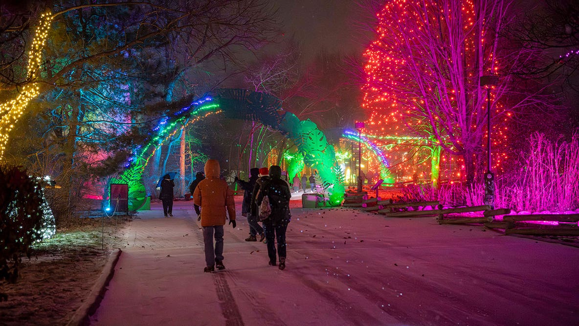 Milwaukee County Zoo "Wild Lights" returns for 2025 holiday season