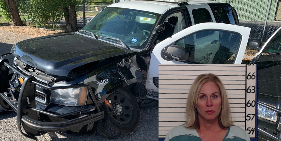 Drunk driver hits two patrol cars in New Braunfels