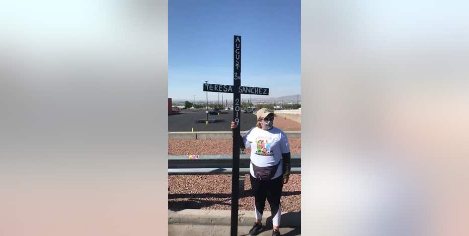 23 crosses held outside El Paso Walmart on first anniversary of shooting