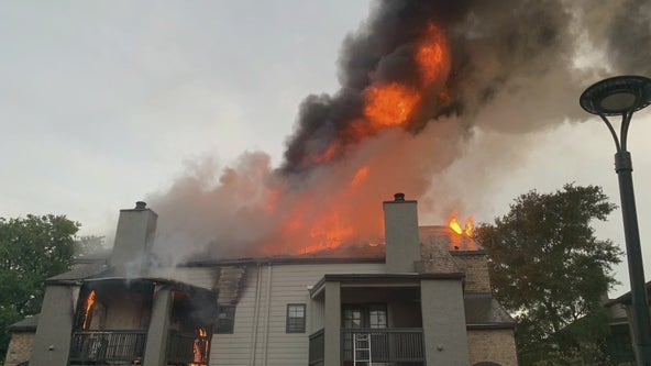 Firefighters injured battling residential building fire in North Austin