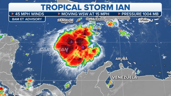 Tropical Storm Ian expected to threaten Florida as major hurricane next week