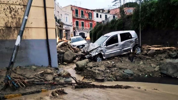 At least 12 people missing after landslide in Italy