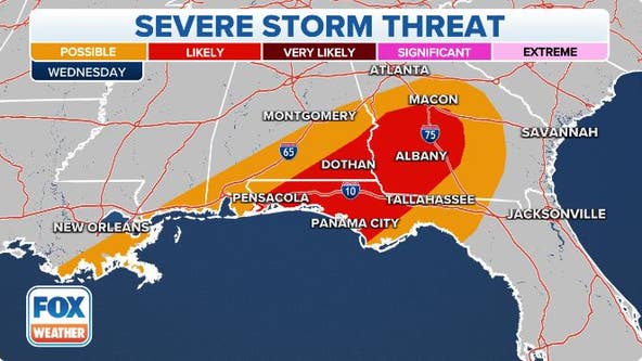Severe storms cause major tornadoes, flooding across the South