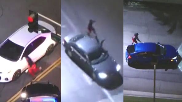 VIDEO: Man tries to carjack 3 vehicles in Ontario after 2-county police chase