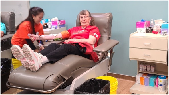 Canadian woman sets world record for donating blood: ‘I have it in me to give’