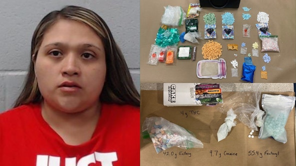 Woman arrested on 11 felony drug charges in Kyle