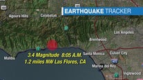 Preliminary 3.3 magnitude earthquake strikes near Malibu
