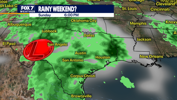 Austin weather: Rain chances increase this weekend
