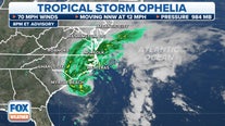 Hurricane Watch issued for North Carolina coast ahead of Tropical Storm Ophelia’s powerful impacts, landfall