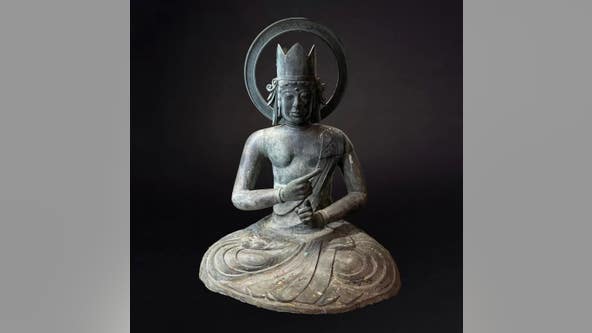 Stolen $1.5M, 250-pound Buddha statue recovered, 1 arrested