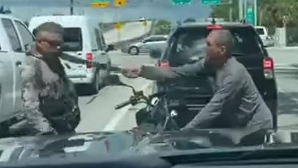 Shocking video shows Florida driver swinging machete during ‘road rage incident’