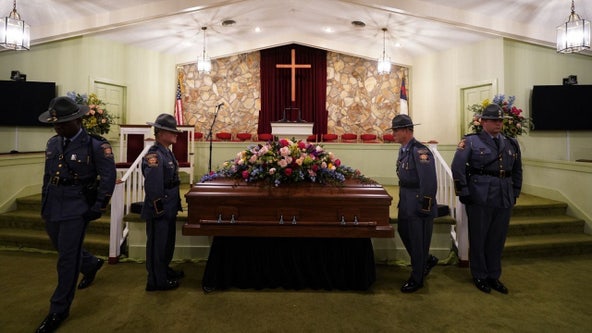 LIVE: Funeral service for former first lady Rosalynn Carter in Georgia hometown