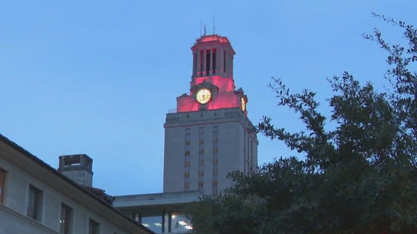 UT campus lights up for the holidays with Longhorn Lights