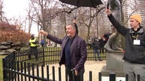 Sylvester Stallone celebrates 'Rocky Day' with return to steps of Philadelphia Art Museum