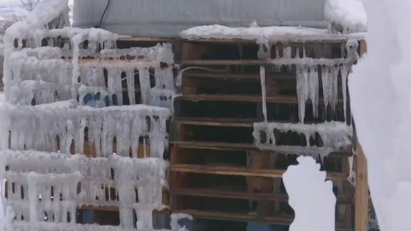 Record heat turning 'Ice Castles' showcase into puddles across Plains, Midwest and soon Northeast