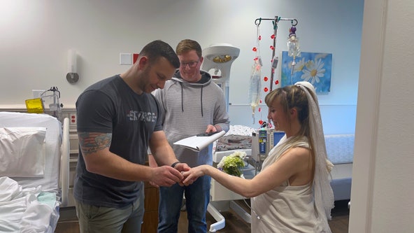Watch: Couple marries in hospital room after going into early labor