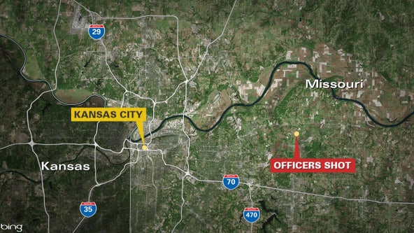 3 law enforcement officers shot near Kansas City