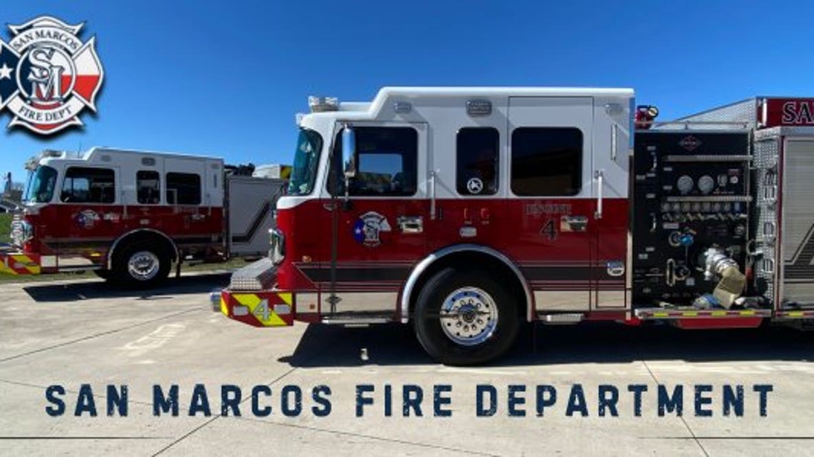San Marcos apartment fire extinguished Cat rescued FOX 7 Austin
