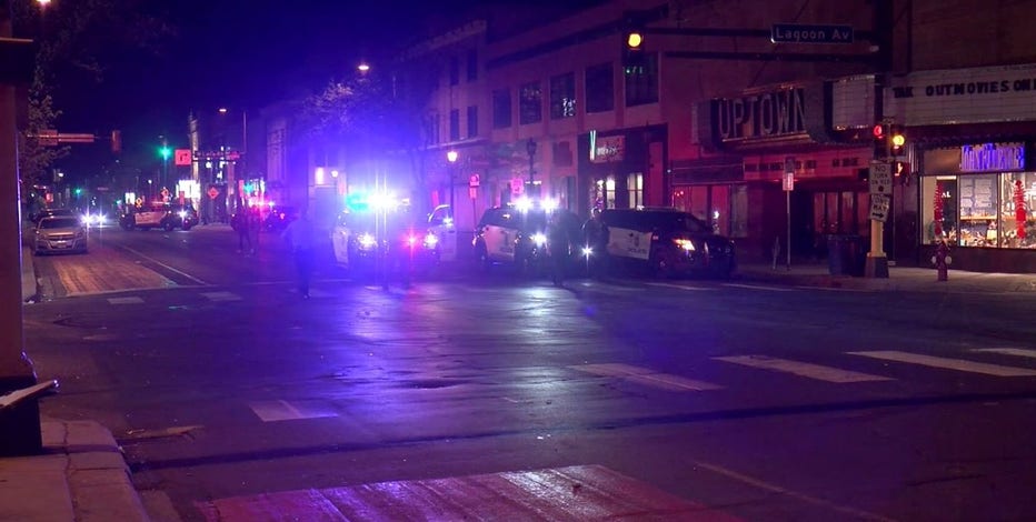 Street racers gather in Uptown Minneapolis, throw rocks at police