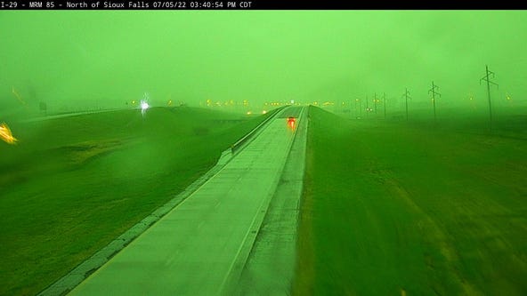 Why the skies over the Plains turned green during Tuesday's derecho