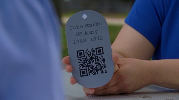 Bloomington Veterans Memorial starts selling dog tags for interactive display