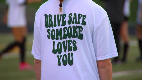 Mounds View soccer team promotes driver safety after car crashes rock community
