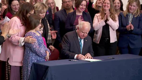 Abortion in Minnesota: Walz signs 'fundamental right' to abortion into state law
