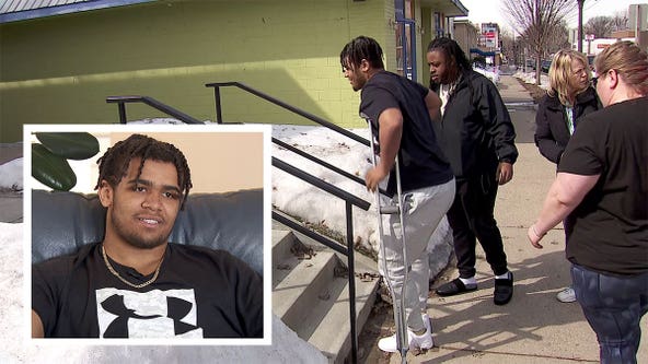 North High football player back home after being shot 3 times